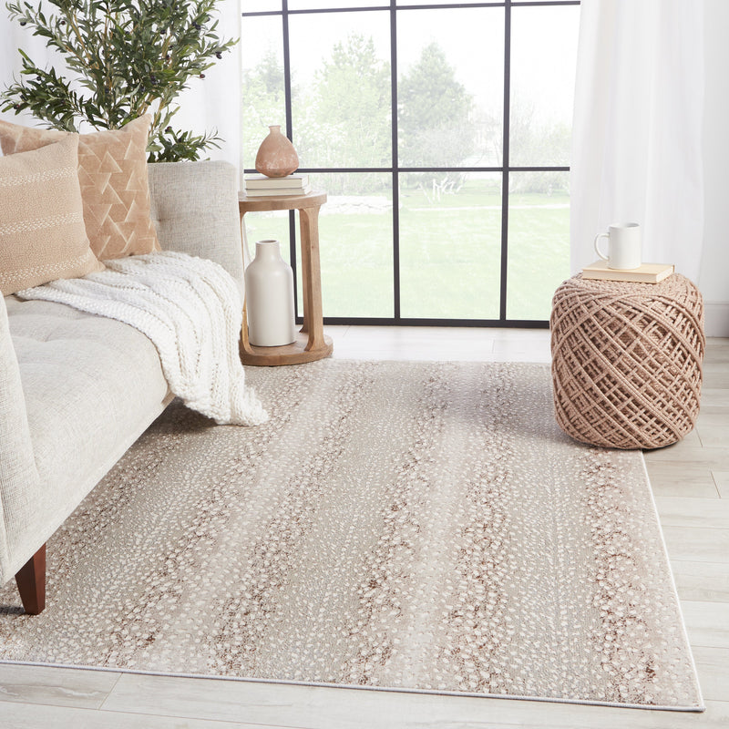 Axis Animal Light Grey & Brown Rug by Jaipur Living