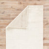 Beecher Handmade Solid Ivory & Gray Area Rug