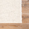 Beecher Handmade Solid Ivory & Gray Area Rug