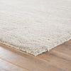 Beecher Handmade Solid Beige & Gray Area Rug