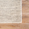 Beecher Handmade Solid Beige & Gray Area Rug