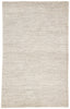 Beecher Handmade Solid Beige & Gray Area Rug