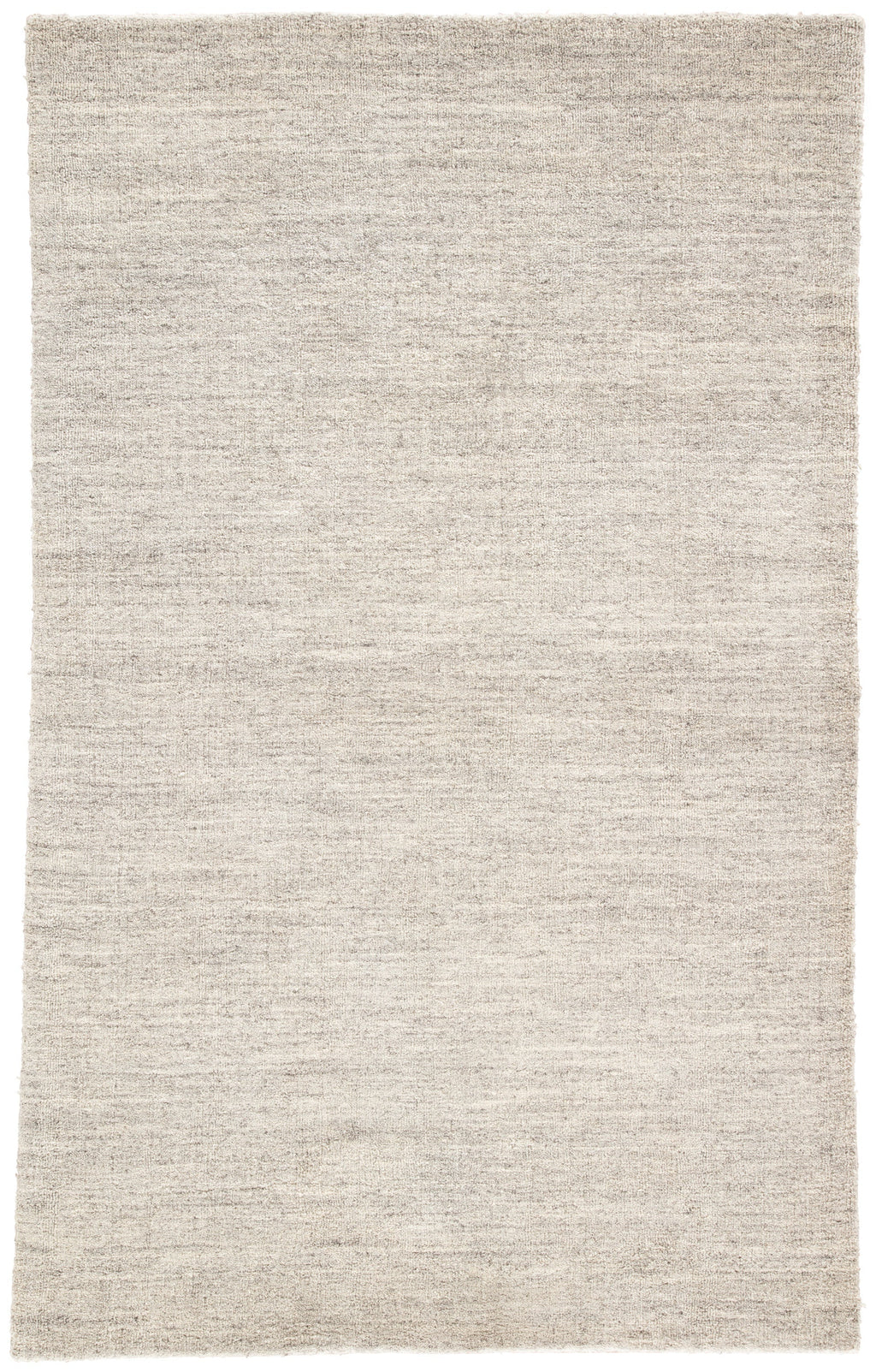 Beecher Handmade Solid Beige & Gray Area Rug