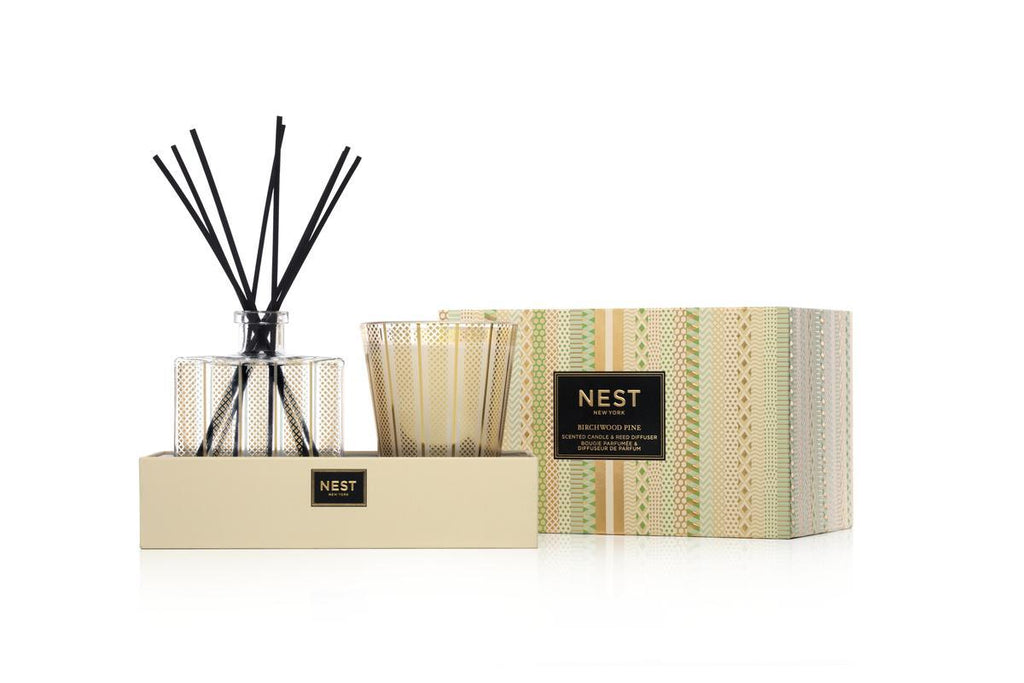 Birchwood Pine Classic Candle & Diffuser Set