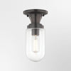 Clara 1 Light Semi Flush