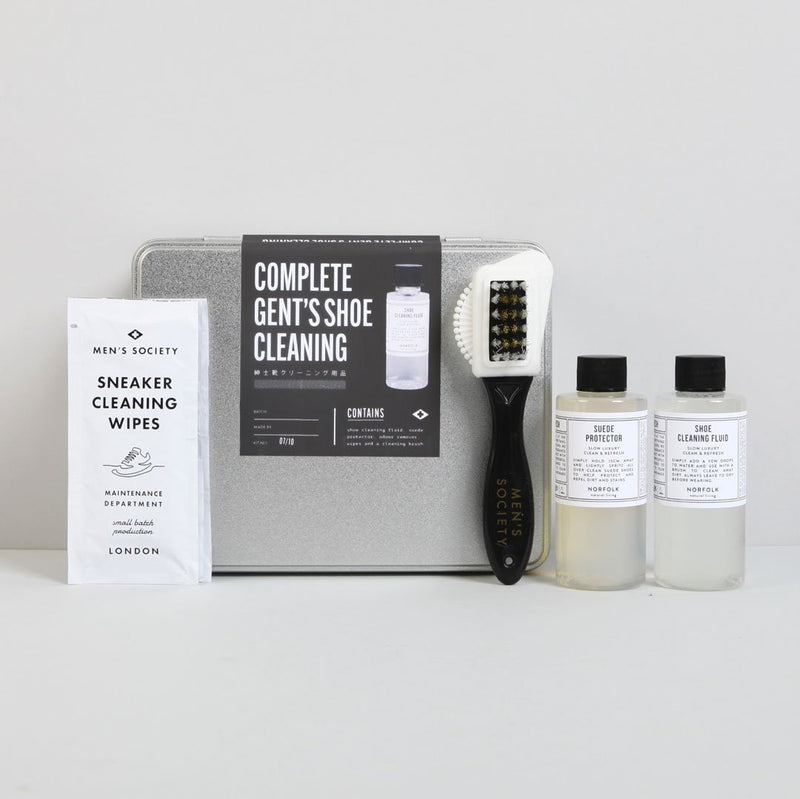 Complete Gent's Shoe Cleaning Kit