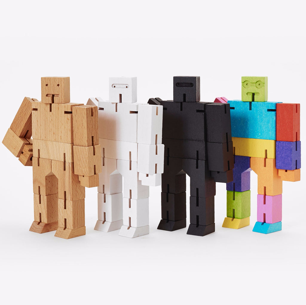 Cubebot in Various Sizes & Colors