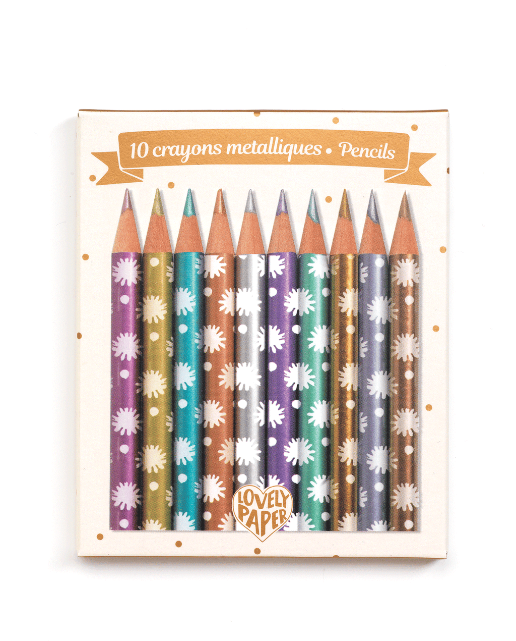 Pencils 10 Chichi Mini Metalic Pencils