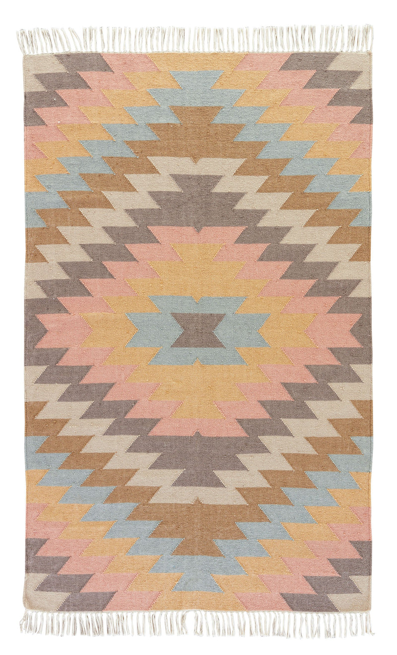 Mojave Indoor/ Outdoor Geometric Multicolor Area Rug