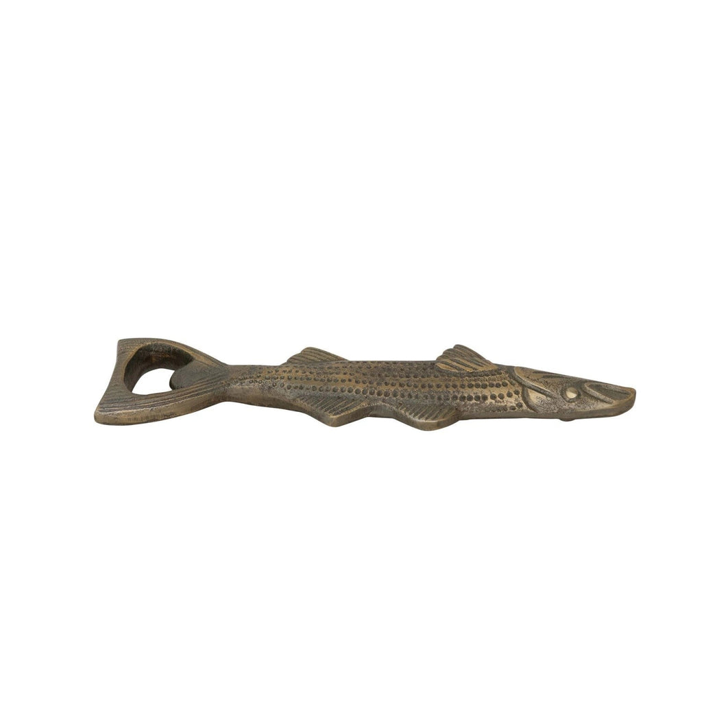 Cast Aluminum Fish Shaped Bottle Opener