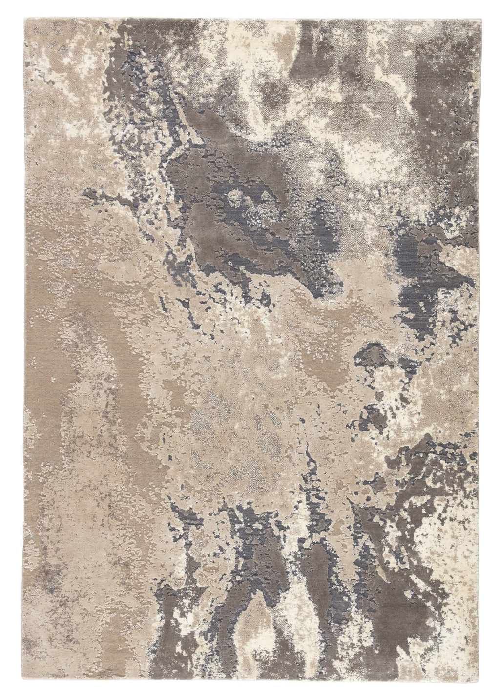 Aegean Abstract Gray & Beige Rug by Jaipur Living