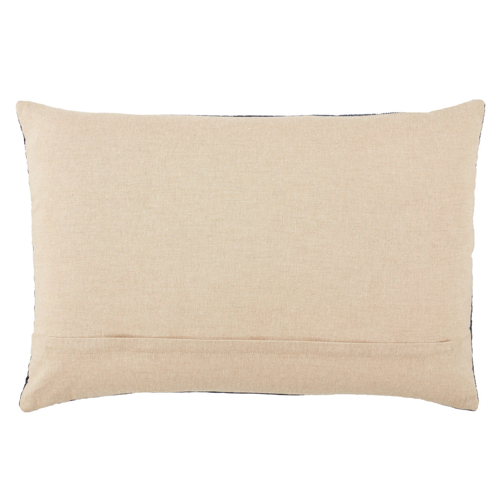 Deco Bev Down Navy & Silver Pillow by Nikki Chu 2