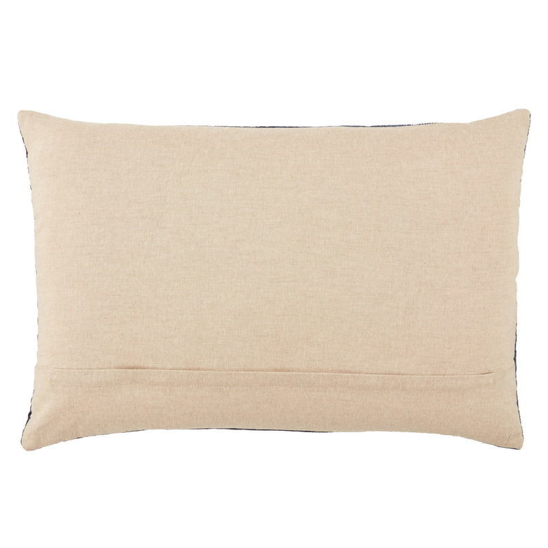 Deco Bev Down Navy & Silver Pillow by Nikki Chu 2