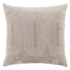 Deco Joyce Down Light Gray & Silver Pillow by Nikki Chu 1