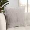 Deco Joyce Down Light Gray & Silver Pillow by Nikki Chu 4