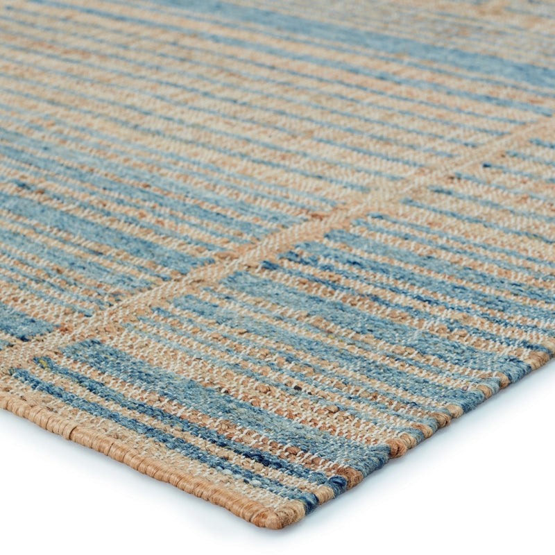 Dorada Handwoven Ciana Brown & Blue Rug 2