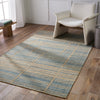 Dorada Handwoven Ciana Brown & Blue Rug 5