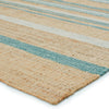 Dorada Handwoven Vitelli Beige & Blue Rug 2