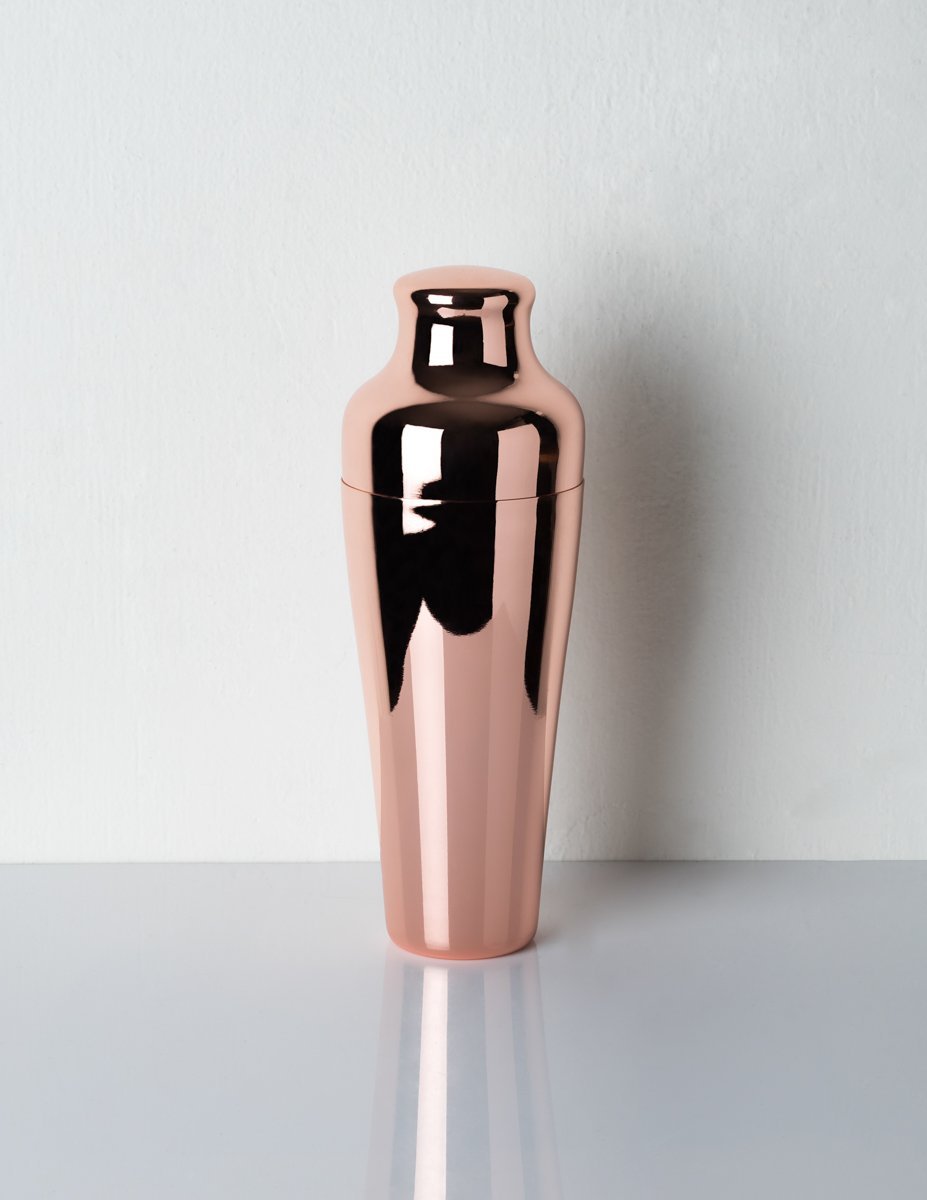 Gold Heavyweight Cocktail Shaker