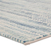 Escape Abstract Blue & White Area Rug