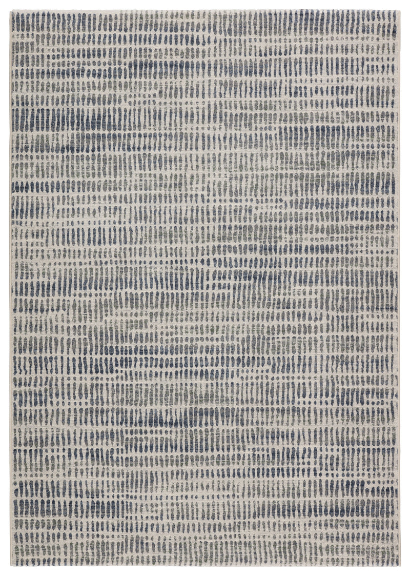 Escape Abstract Gray/ Blue Rug by Jaipur Living