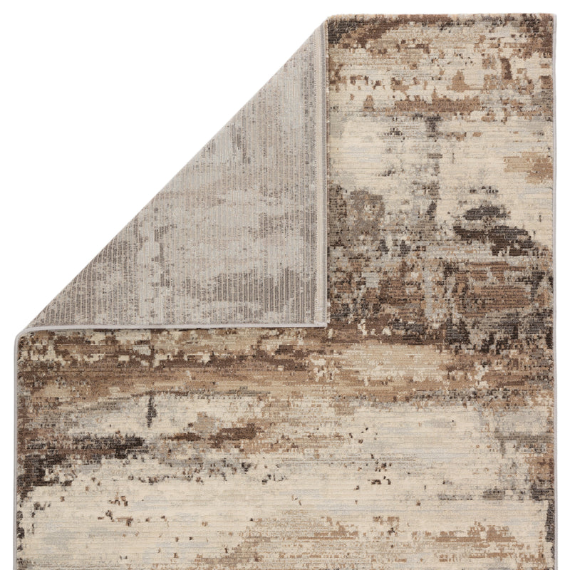 Buxton Abstract Brown/ Light Gray Rug by Jaipur Living