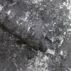 Distressed Gold Leaf Removable Wallpaper in Gunmetal