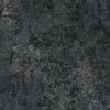 Distressed Gold Leaf Removable Wallpaper in Gunmetal