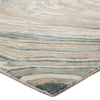 Atha Handmade Abstract Tan/Green Area Rug