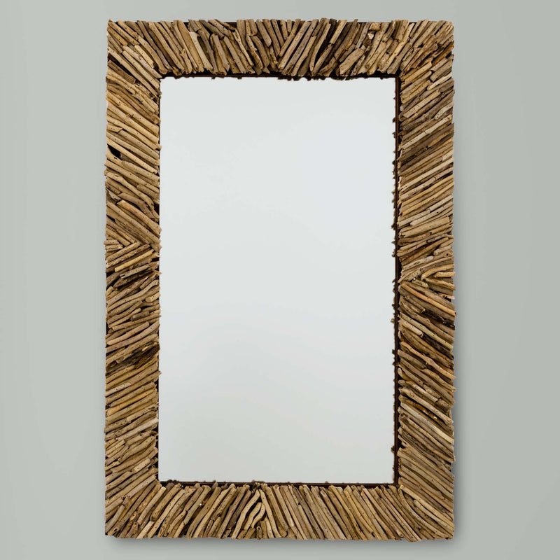 Driftwood Rectangle Mirror