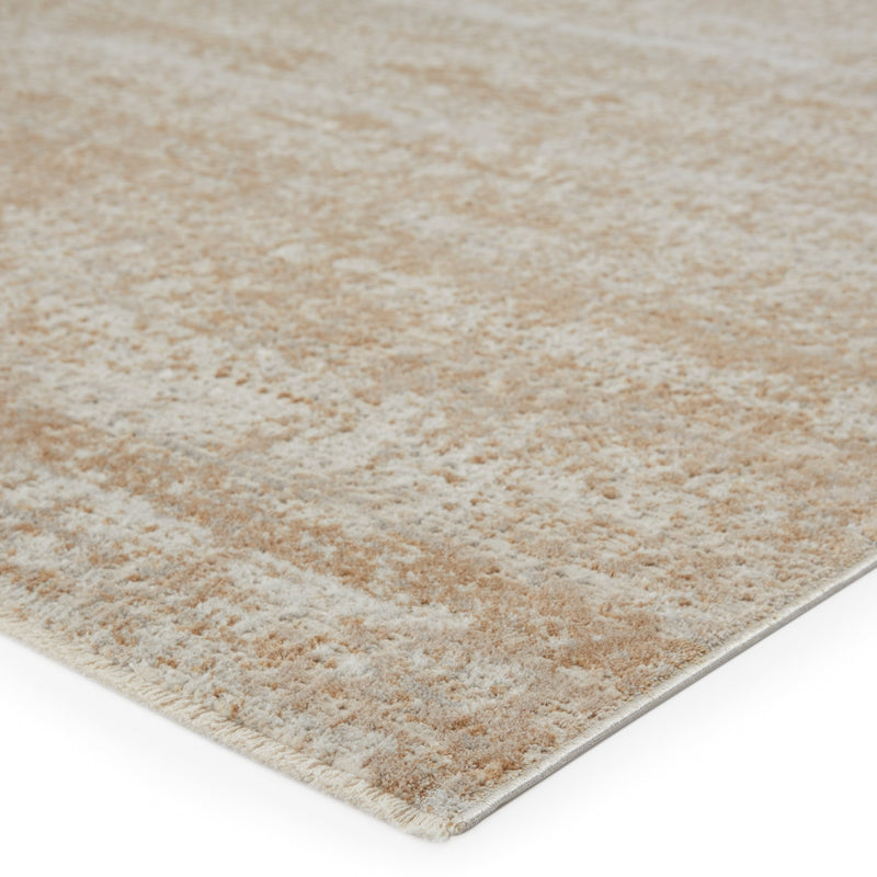 Evanthe Abstract Rug in Gold & Ivory by Jaipur Living