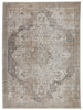 Ginevra Medallion Rug in Gray & Ivory by Jaipur Living