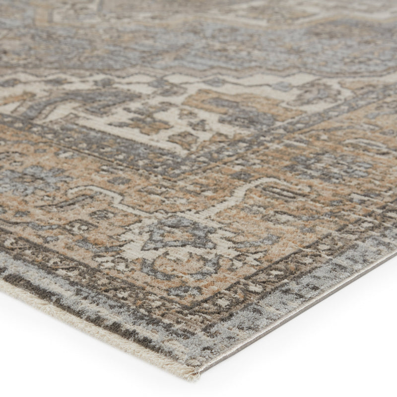 Venn Medallion Rug in Tan & Gray by Jaipur Living