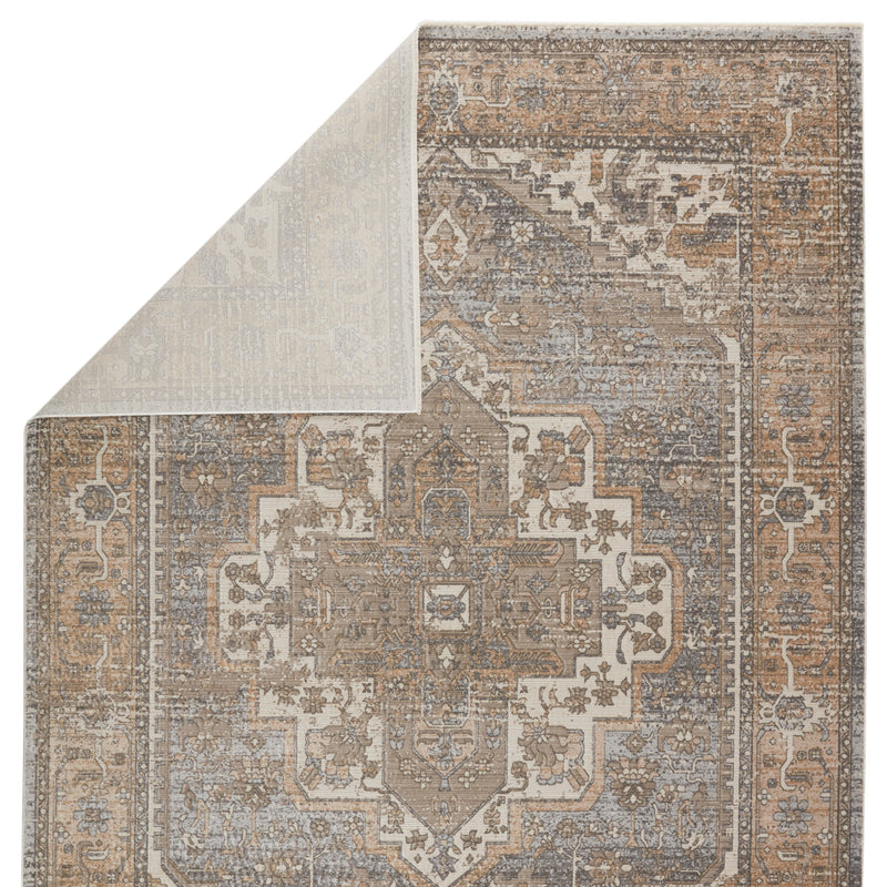 Venn Medallion Rug in Tan & Gray by Jaipur Living