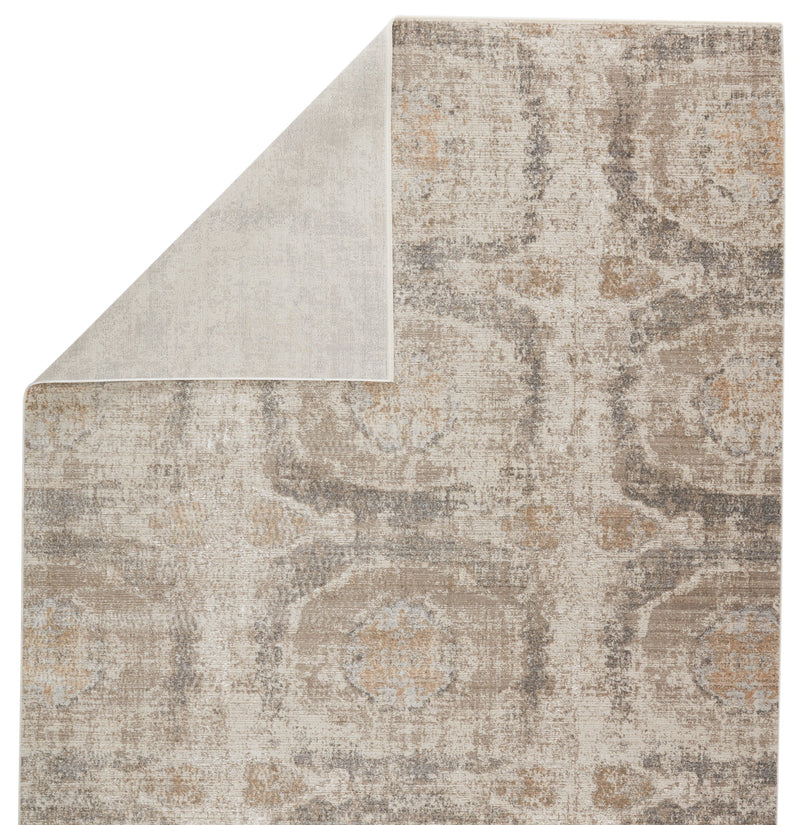 Airi Medallion Rug in Gray & Beige by Jaipur Living