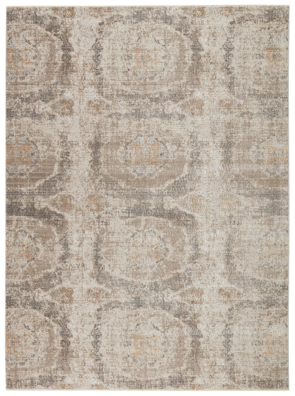 Airi Medallion Rug in Gray & Beige by Jaipur Living