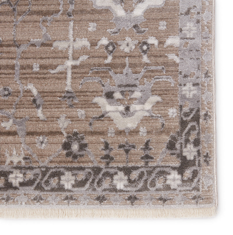 Fionn Oriental Rug in Gray & Taupe by Jaipur Living