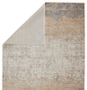 Akari Abstract Rug in Gray & Light Tan by Jaipur Living