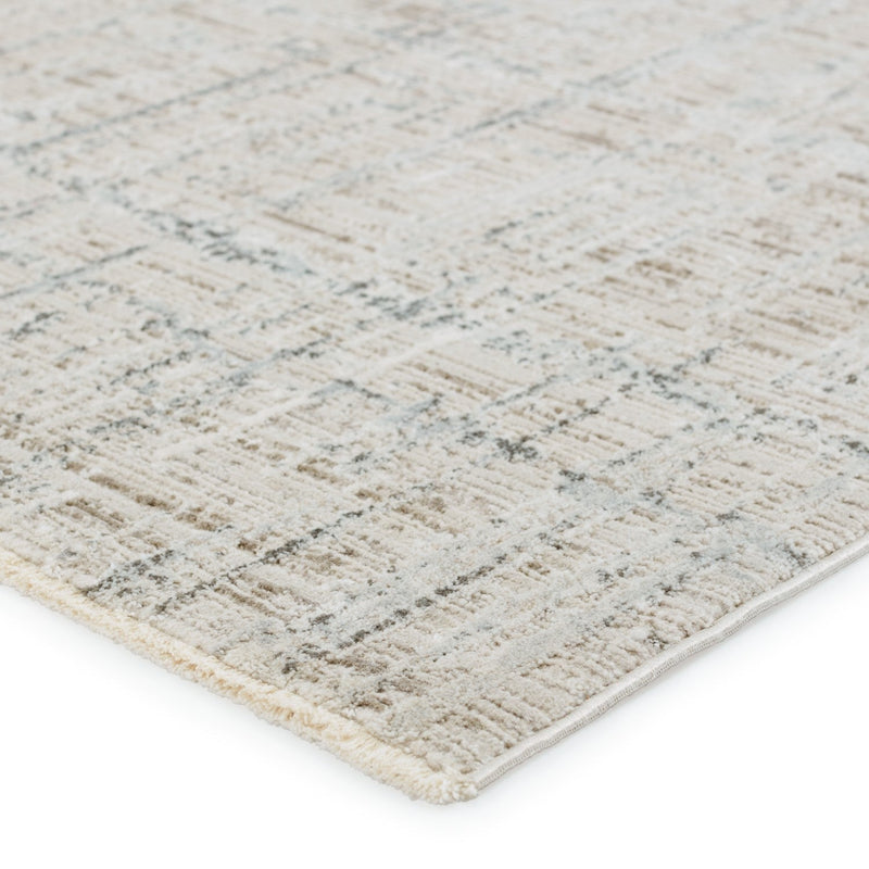 En Blanc Sovis Light Gray & Ivory Rug 2