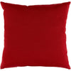 Essien Woven Pillow in Bright Red