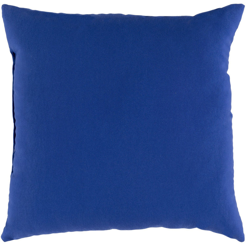 Essien Woven Pillow in Dark Blue