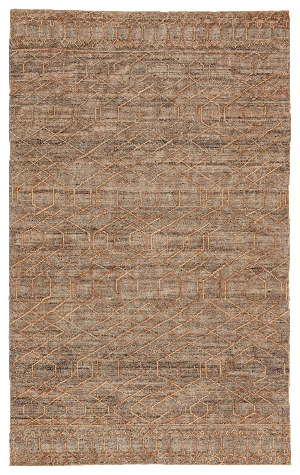 Celia Natural Geometric Beige & Grey Rug by Jaipur Living