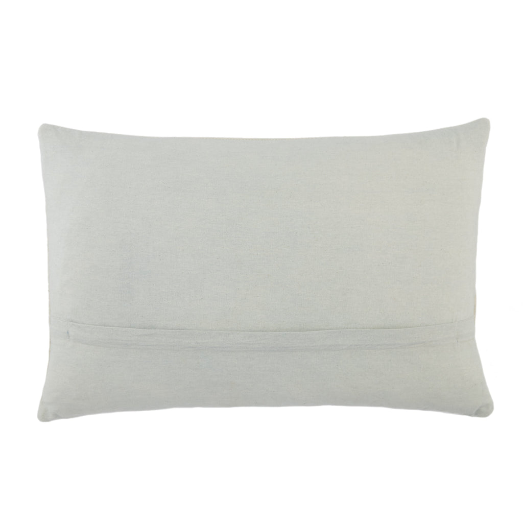 Ikenna Tribal Pillow in Light Gray by Jaipur Living