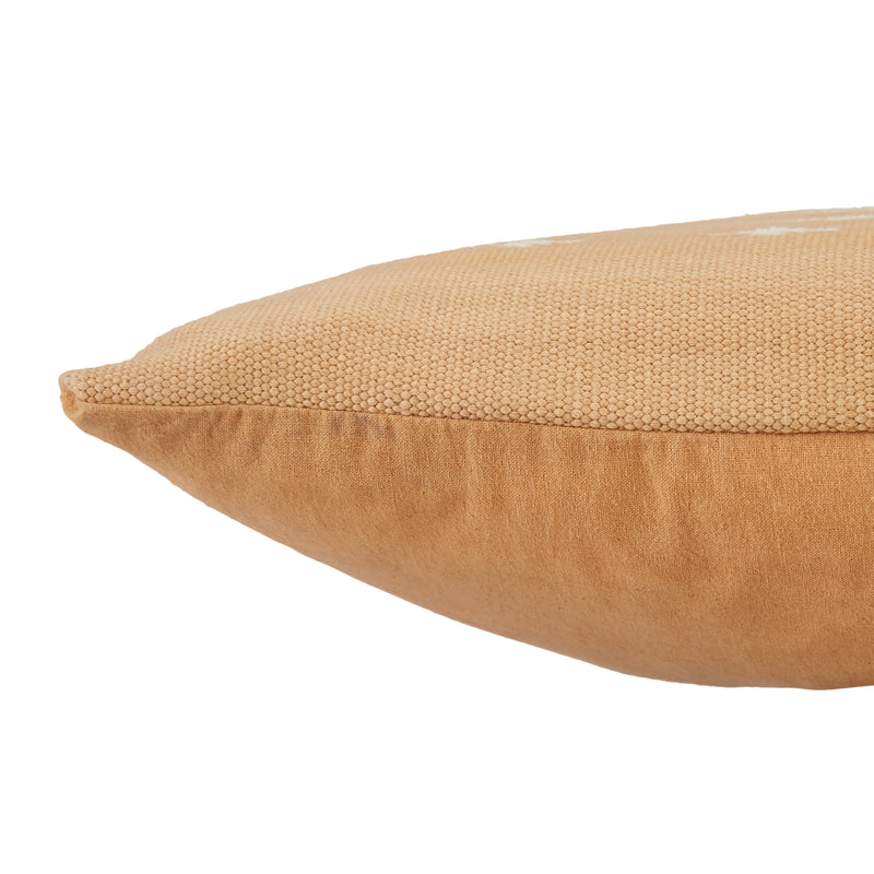 Ikenna Tribal Pillow in Light Tan by Jaipur Living