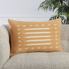 Ikenna Tribal Pillow in Light Tan by Jaipur Living