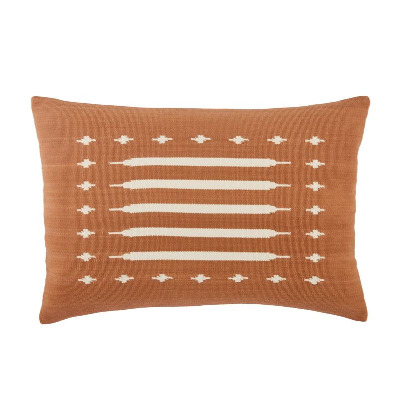 Ikenna Tribal Pillow Terracotta by Jaipur Living