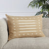 Ikenna Tribal Pillow in Taupe by Jaipur Living