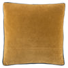 Bryn Solid Gold & Navy Pillow