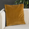 Bryn Solid Gold & Navy Pillow