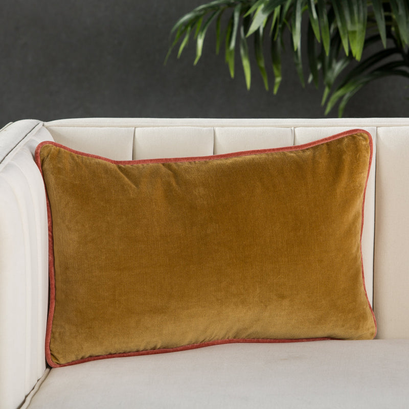 Lyla Solid Poly Lumbar Pillow